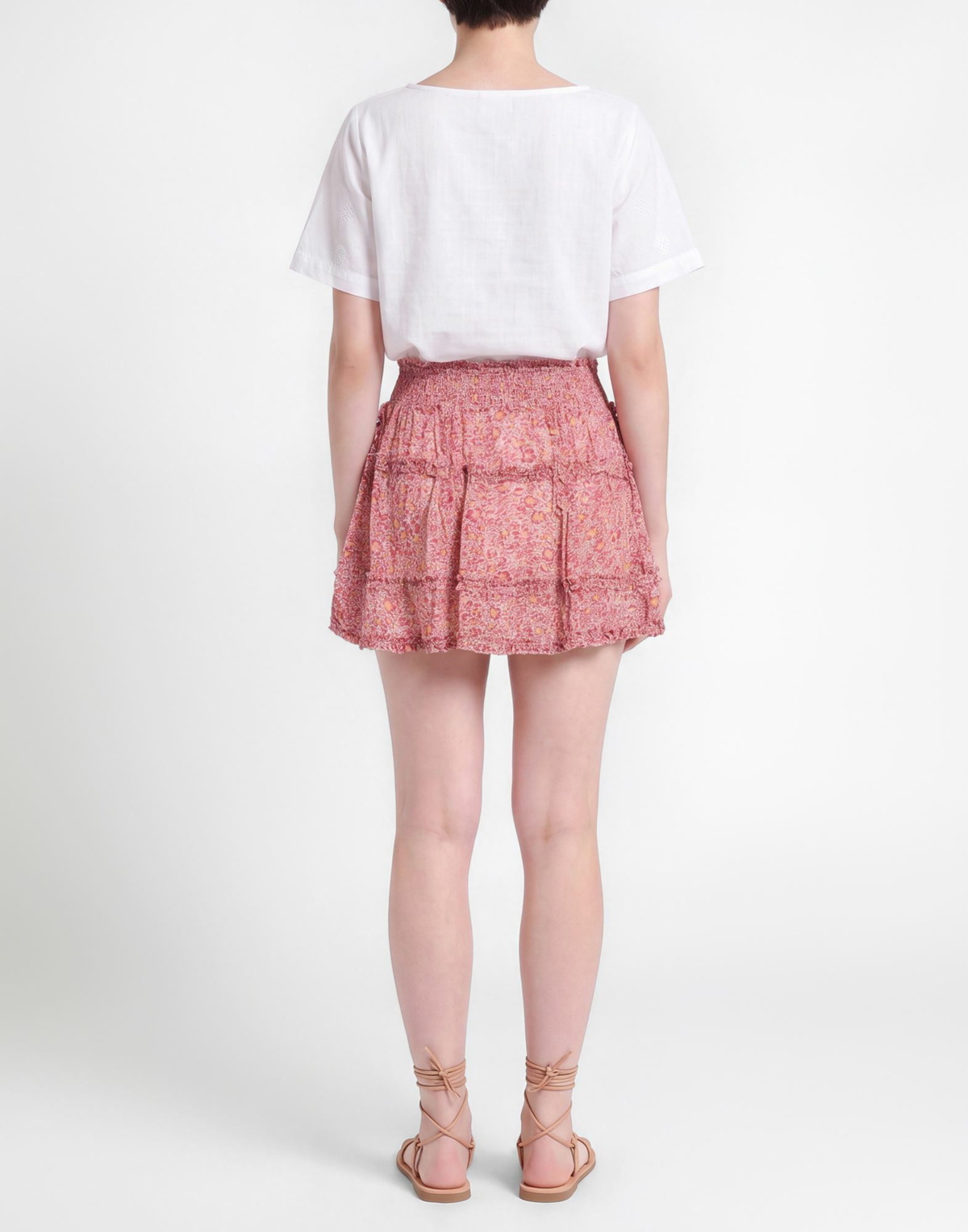 Poupette St Barth Womens Mini skirt in Pink