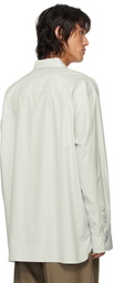 stein Gray Oversized Down Pat Shirt