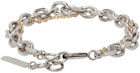 Justine Clenquet Silver & Gold Dana Bracelet