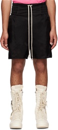Rick Owens Black Boxing Shorts