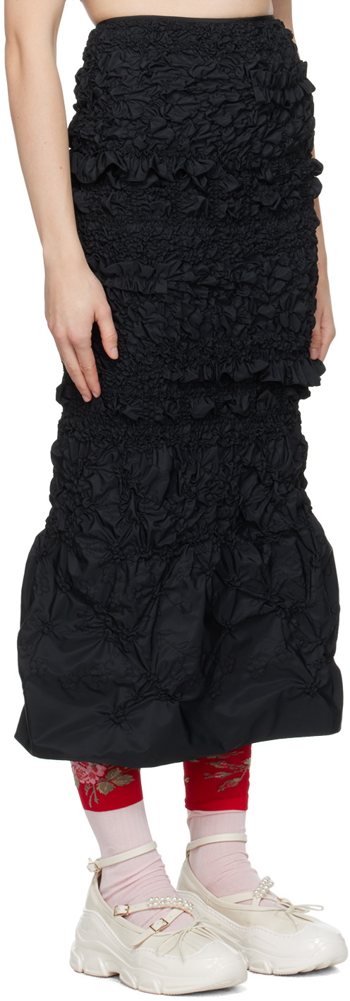 Cecilie Bahnsen LILY SKIRT 黒 Cecilie Bahnsen LILY SKIRT 黒