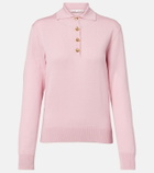 Blazé Milano Alegria silk and cotton polo sweater