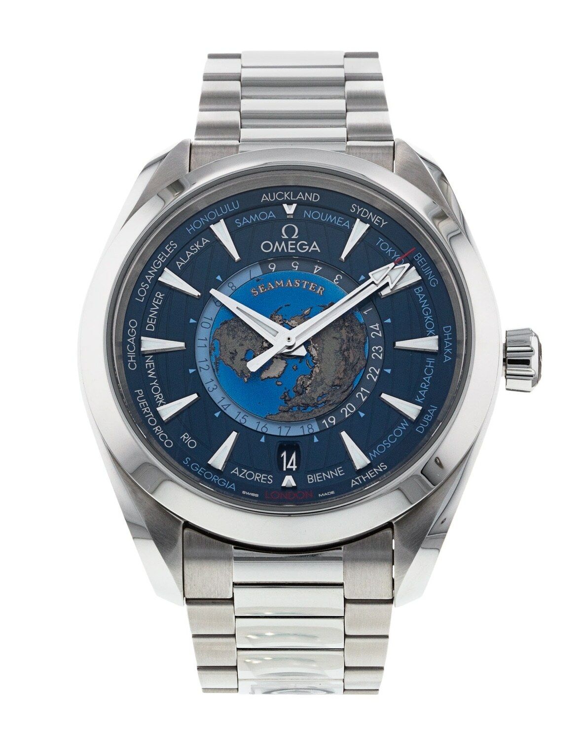 Omega Aqua Terra 150m GMT 220.10.43.22.03.001 Omega