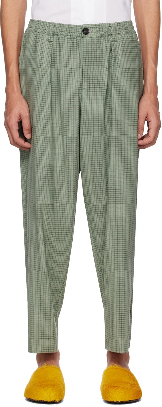 Photo: Marni Green Cropped Trousers