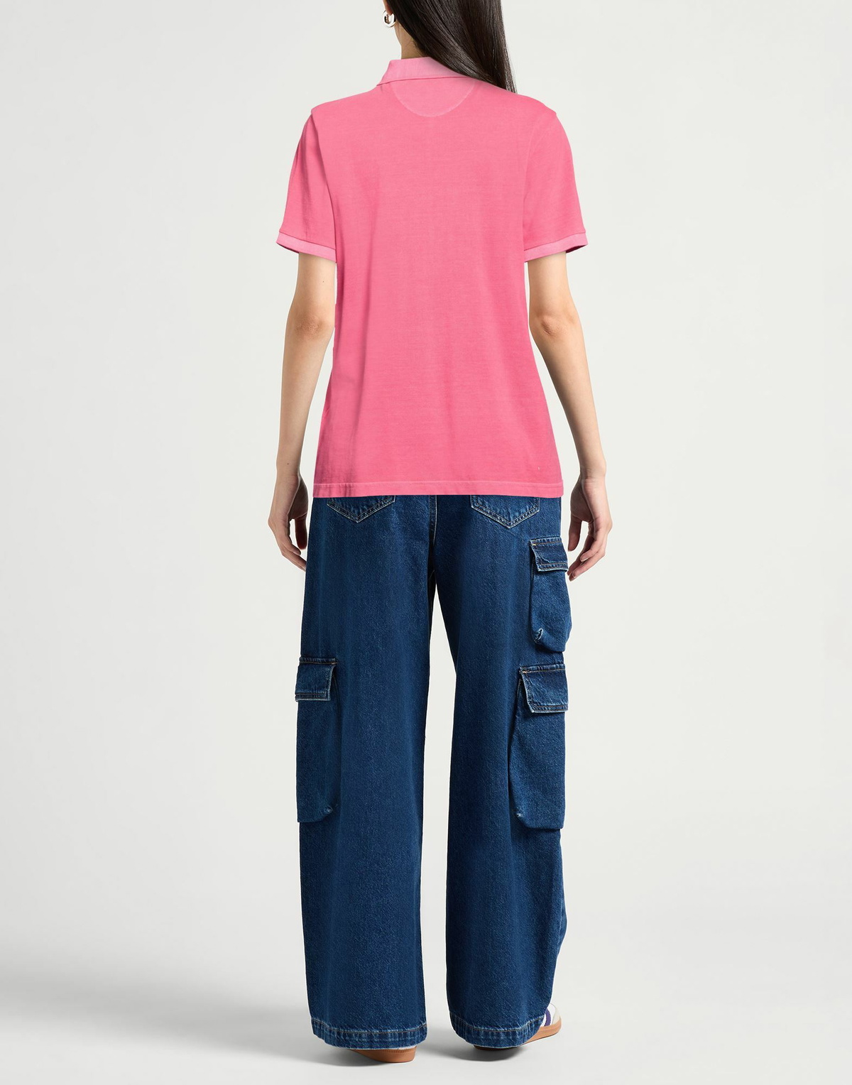 Gant Womens Polo shirt in Magenta