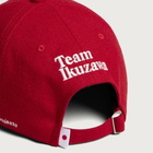 Team Ikuzawa Aikou-Gumi Ikuzawa Wool 6 Panel Cap in Red