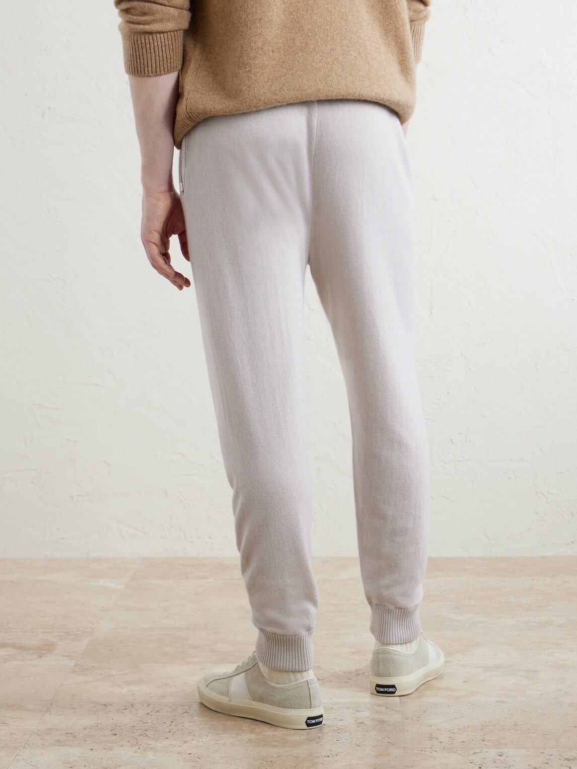 Derek Rose - Finley Cashmere Drawstring Sweatpants - Neutrals