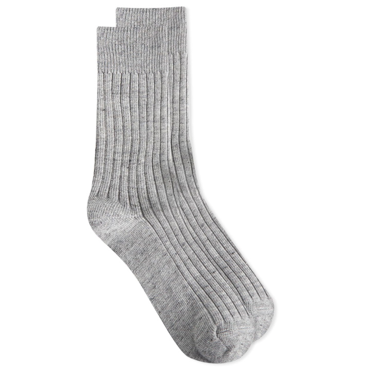 Photo: Lady White Co. Men's LWC Socks in Grey 