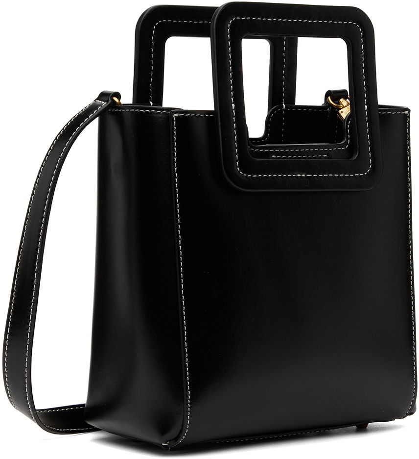 Staud Black Mini Shirley Bag Staud