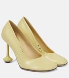Loewe Toy leather pumps