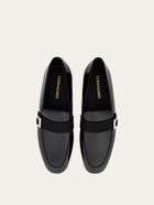 Ferragamo Mens Gancini loafer in Black