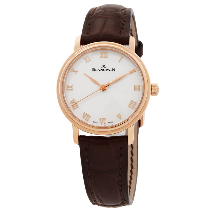 Photo: Blancpain Ultraplate Automatic Ladies 18kt Rose Gold Watch 6104-3642-55A