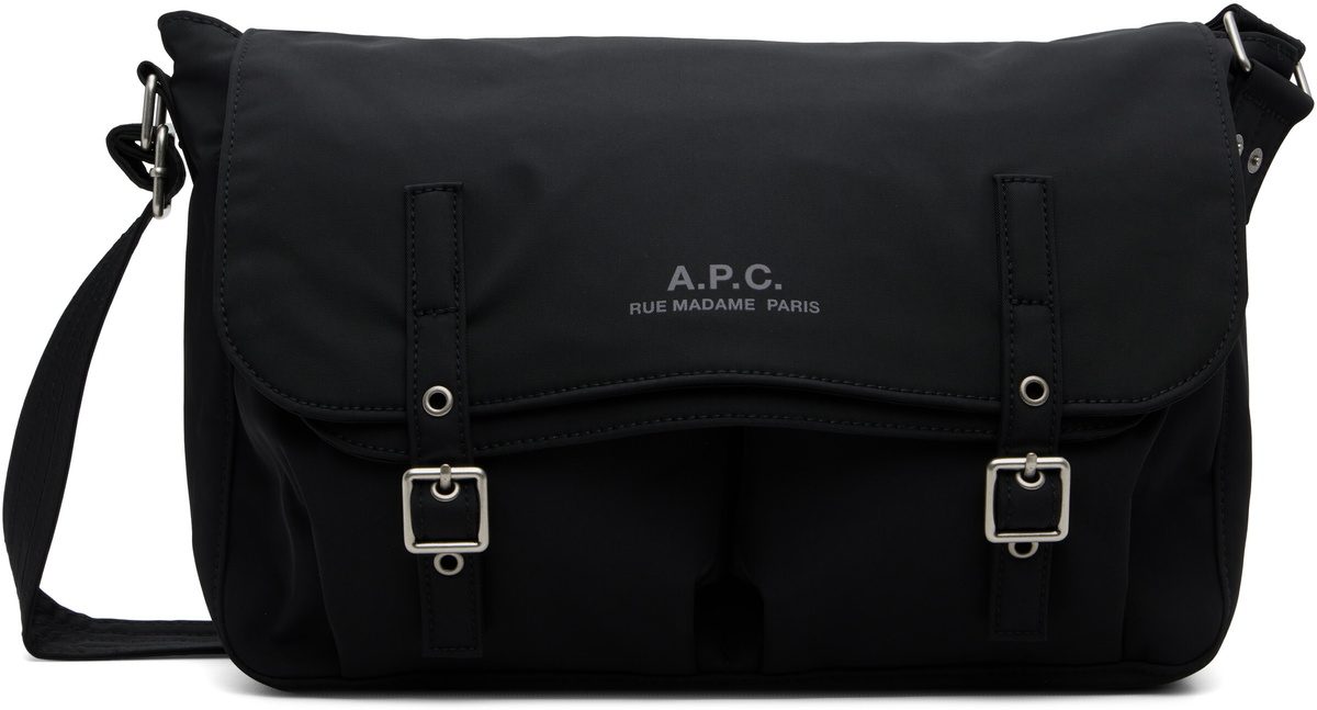 A.P.C. Black Archive Messenger Bag