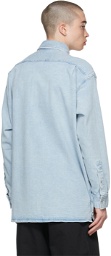 Acne Studios Blue Denim Oversized Shirt