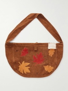 Story mfg. - Big Shop Logo-Embroidered Appliquéd Cotton-Canvas Tote Bag