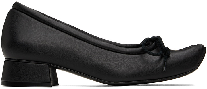 Photo: Paula Canovas Del Vas Black Diablo Ballerina Flats