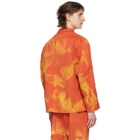 Etudes Orange Bleached Jacket