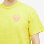Human Made Men's Coloured Small Heart T-Shirt in Yellow