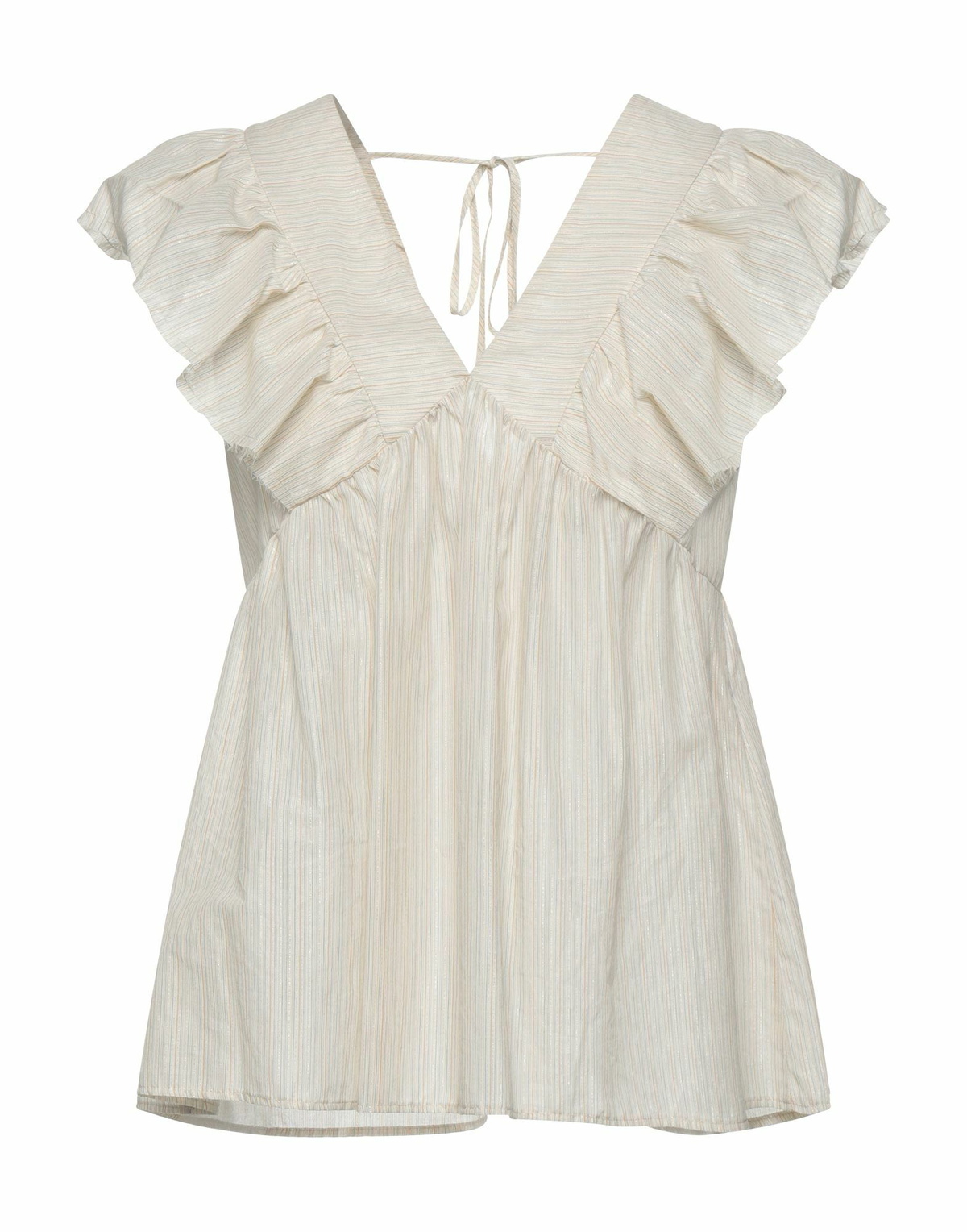 Manila Grace Womens Top in Beige