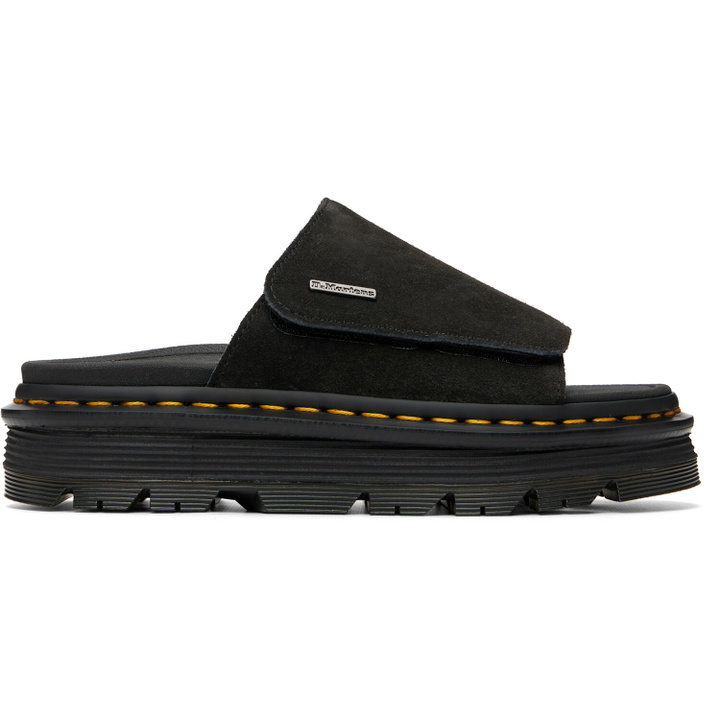 Photo: Dr. Martens Black Zebzag Sandals
