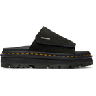 Dr. Martens Black Zebzag Sandals