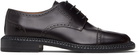 Maison Margiela Brown Tabi City Lace-Up Derbys