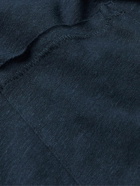 Rag & Bone - Miles Linen and Cotton-Blend Jersey T-Shirt - Blue