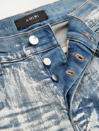 AMIRI - Wes Lang Skinny-Fit Printed Jeans - Blue