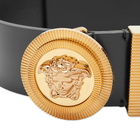 Versace Men's Medusa Head Belt in Versace Gold