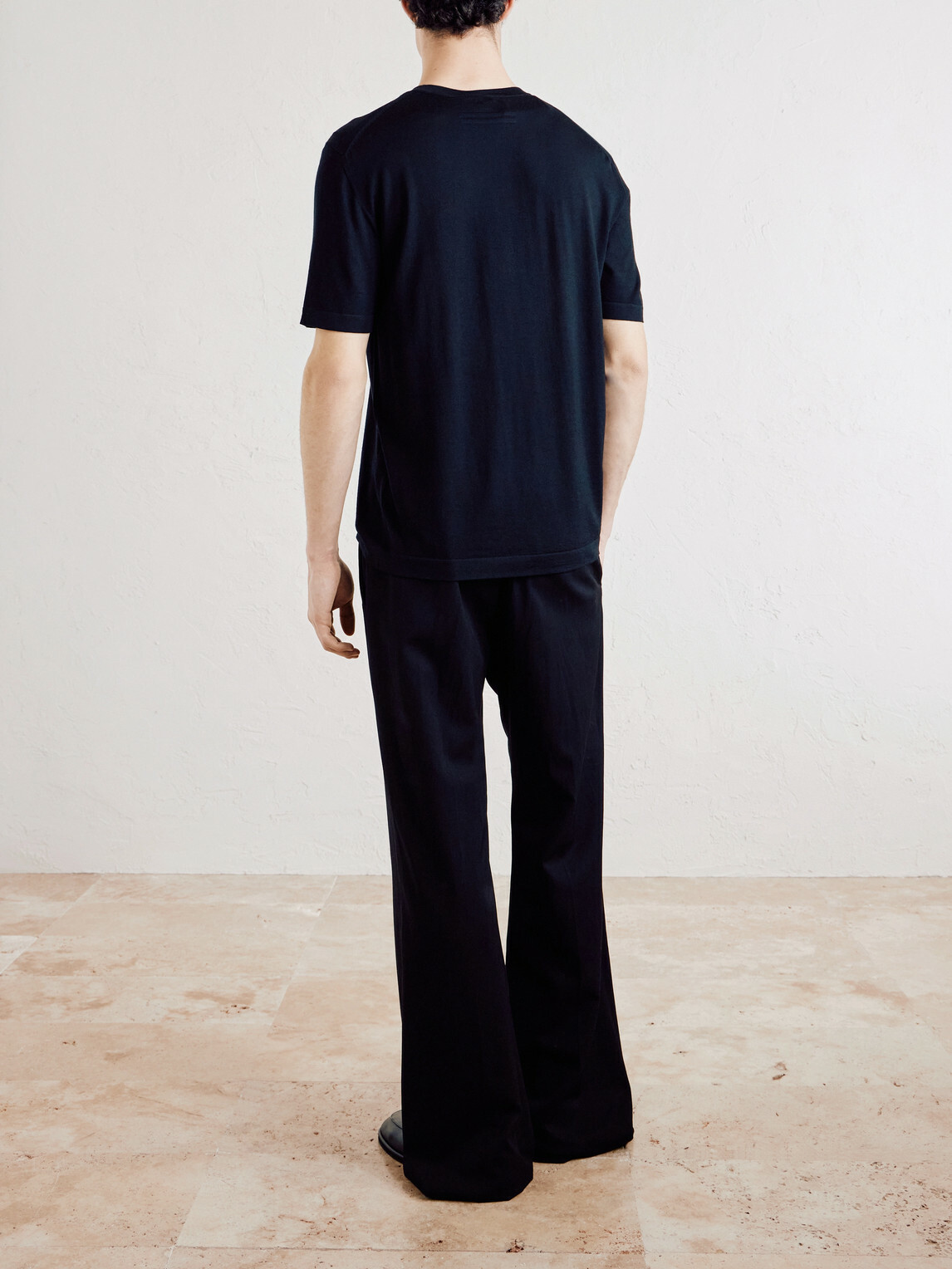 Zegna - Wool T-Shirt - Black