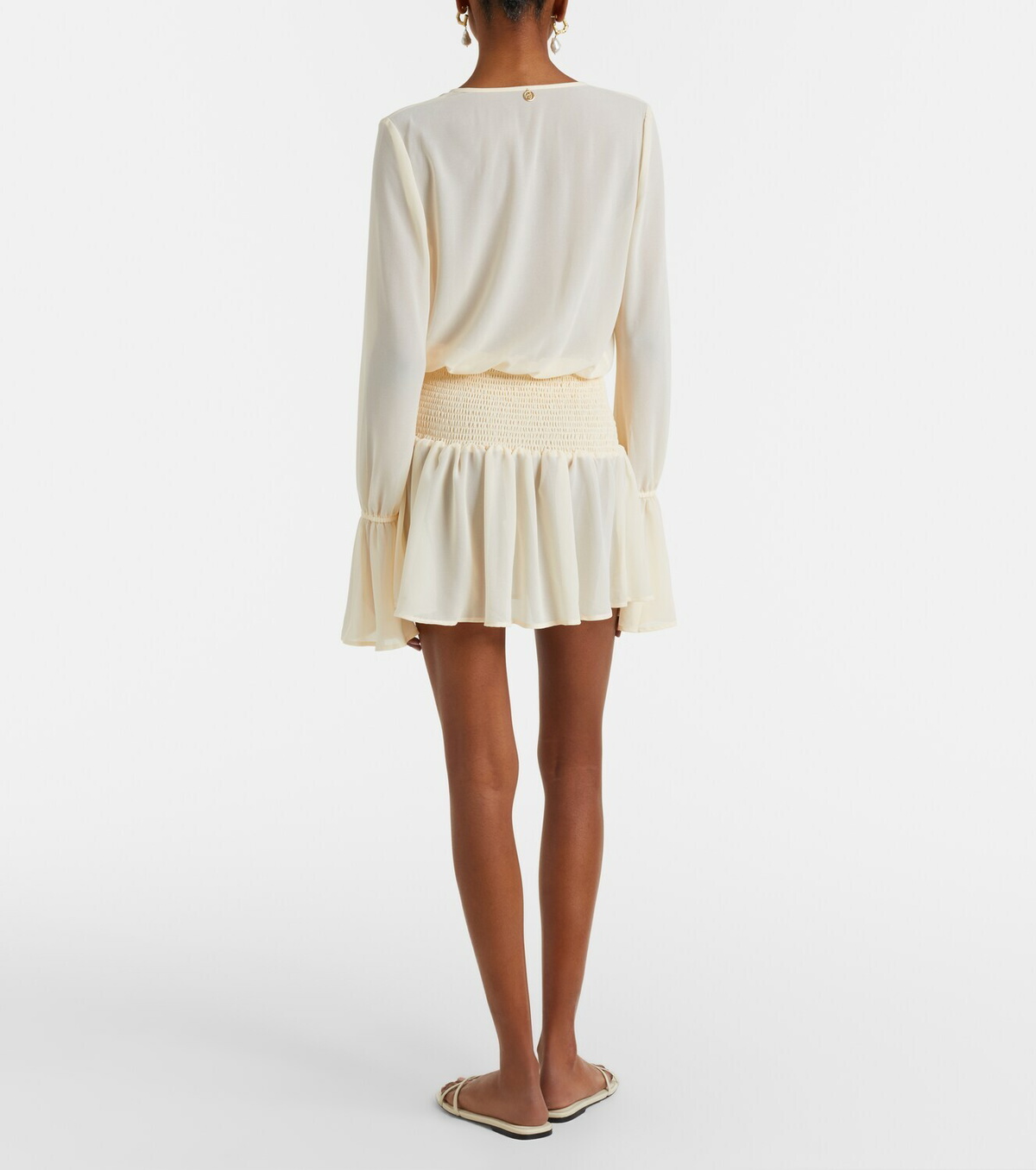 Bananhot Naya shirred minidress