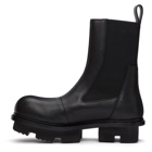 Rick Owens Black Bozo Megatooth Boots