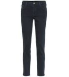 J Brand - Adele mid-rise straight jeans
