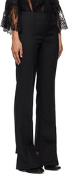 Chloé Black Pinched Seam Trousers