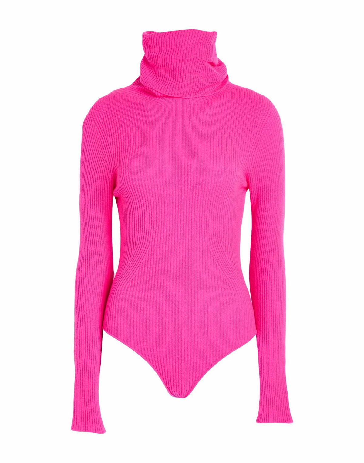 Laneus Womens Bodysuit Fuchsia