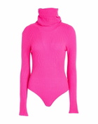Laneus Womens Bodysuit Fuchsia