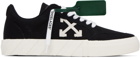 Off-White Black Low Vulcanized Sneakers