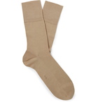 FALKE - Tiago City Cotton-Blend Socks - Brown