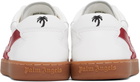 Palm Angels White & Red New Palm 1 Sneakers