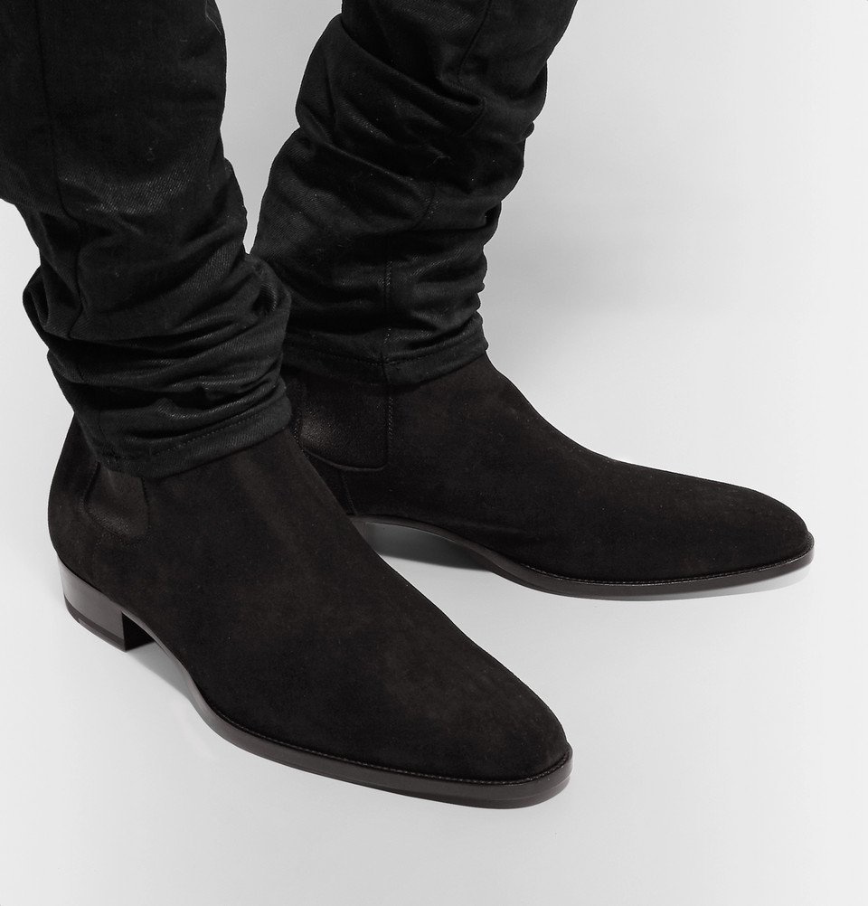 Mens saint laurent outlet chelsea boots