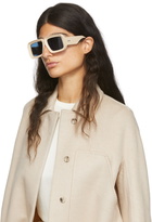 LOEWE Beige Paula's Ibiza Dive In Mask Sunglasses