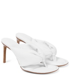 Jacquemus - Les Sandales Nocio leather thong sandals