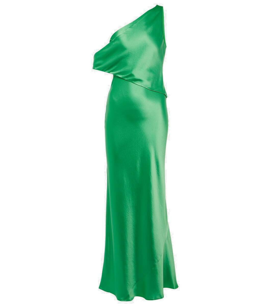 Staud Naomi satin gown Staud