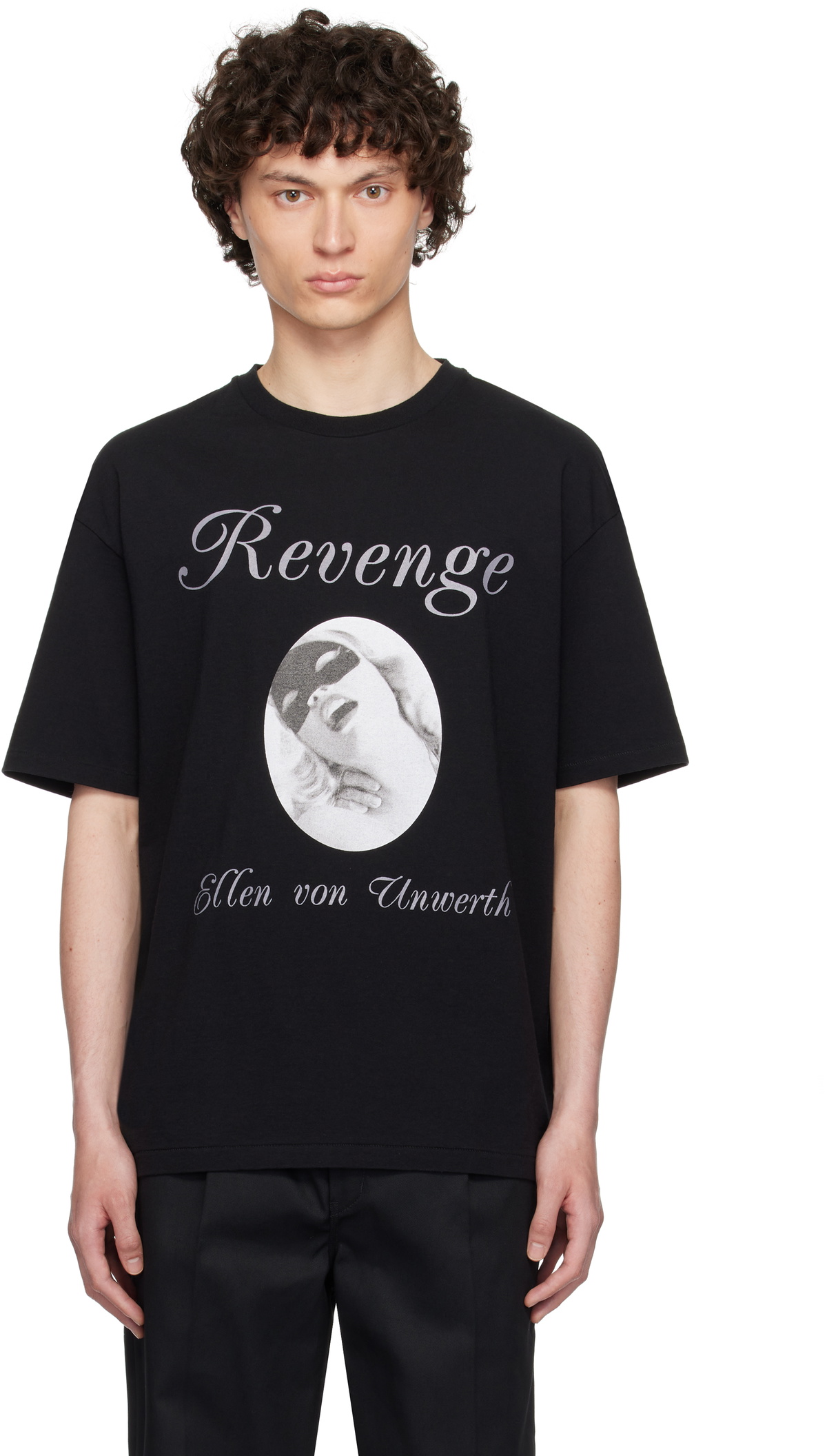 WACKO MARIA Black '2Pac' Long Sleeve T-Shirt Wacko Maria