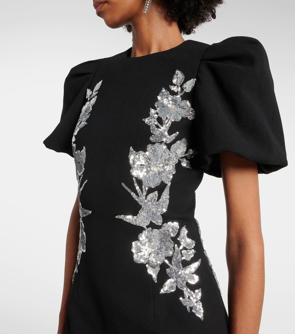 新作【Rebecca Vallance】Monroe puff-sleeve midi dress Monroe Midi Dress – Rebecca Vallance