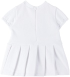 Marni Baby White Flower Dress