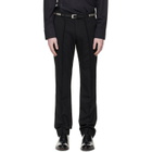 HODAKOVA Black Horse Hair Suit Trousers