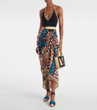 Valentino Garavani La Cruisette printed espadrille wedges