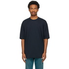 Loewe Navy and Burgundy Circle T-Shirt