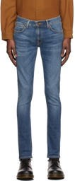 Nudie Jeans Blue Skinny Lin Jeans